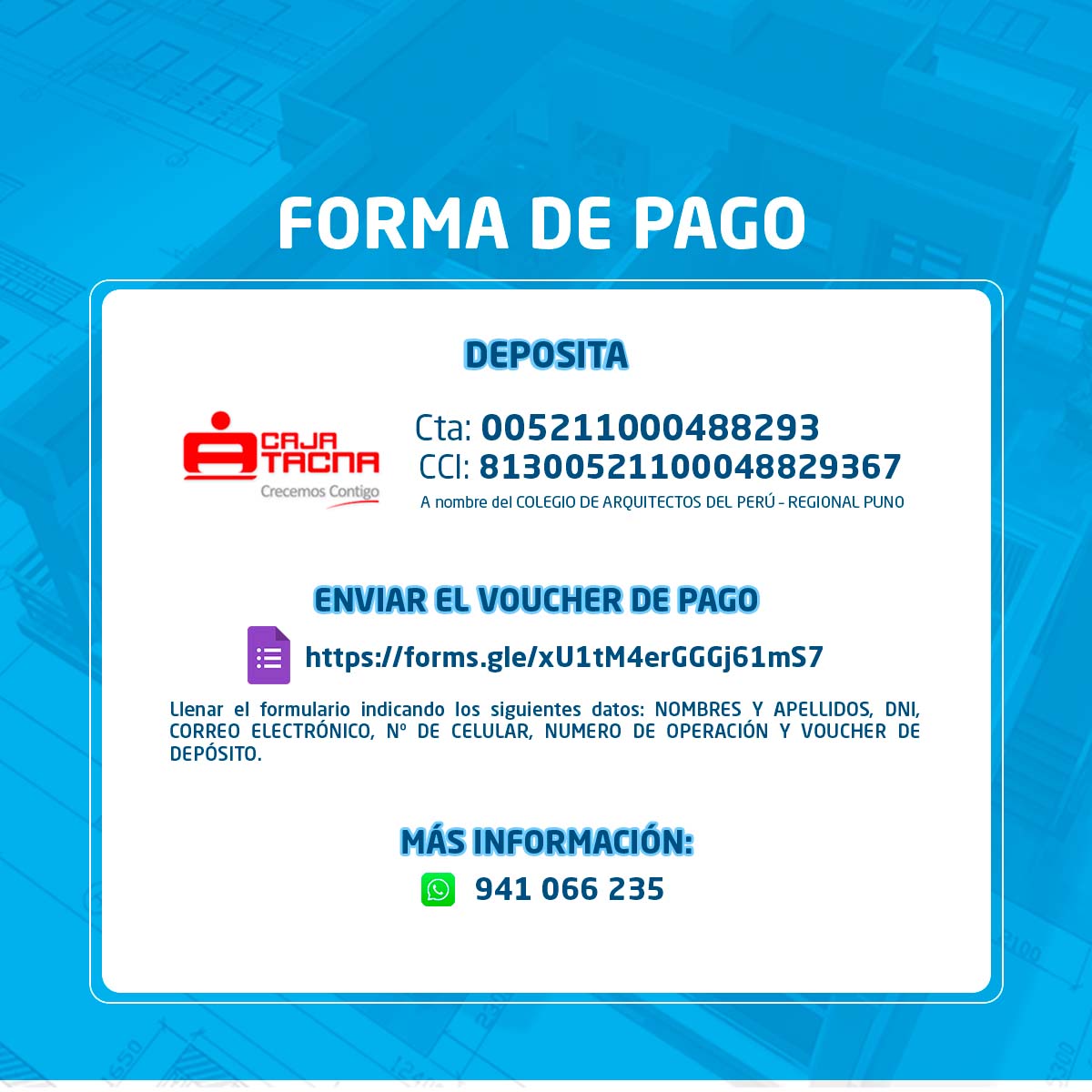 Forma de Pago